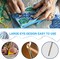 14 Sizes Crochet Hooks Set 2.0–10.0mm Colorful Ergonomic Metal Needles